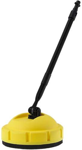 DIYEAH Hidrolavadora Rotativa de Alta Presión para Autos con Boquilla Giratoria Mango Largo Ajustable Limpiador para Superficies Planas Patios Garajes y Vehículos Domésticos