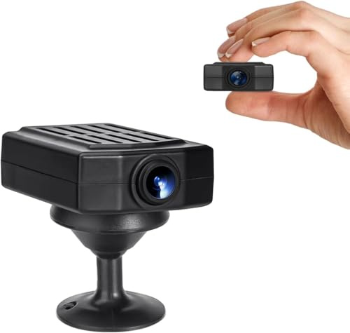 MITUUT 64GB Mini Security Camera,1080P Nanny Video Cam Dome Camera with Motion Detection, 3H Battery for Pet/Nanny Surveillance(Not WiFi)