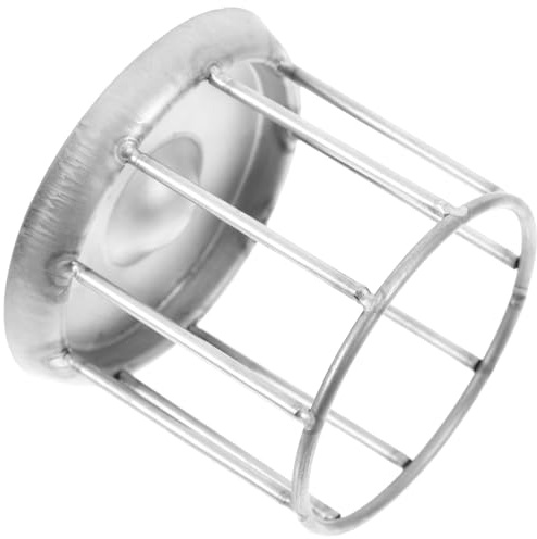 FIXOSHEE Comedero para Tortugas de 304 Acero Inoxidable, Cuenco para Reptiles Resistente y Antivuelco, Plato de Agua y Comida para Terrarios, Suministros para Mascotas Reptiles, Adecuado