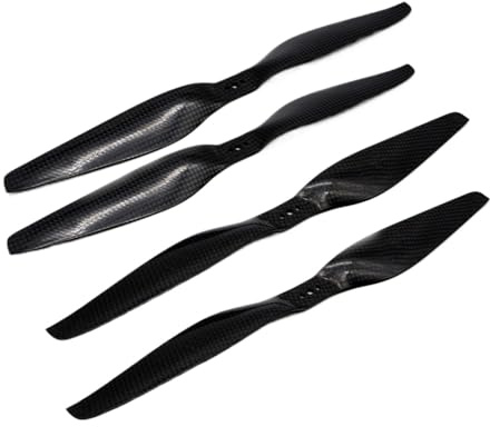 Sustituto ligero Hélice de carbono 10 pulgadas, 11, 3 orificios, Kit Dron hexacóptero, accesorios for Fit For con Quadcopter 25cm 1055, hélice 1155(1155 prop 2 pair)
