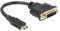 Delock Adapter HDMI Mini-C Stecker zu DVI 24+5 Buchse 20 cm