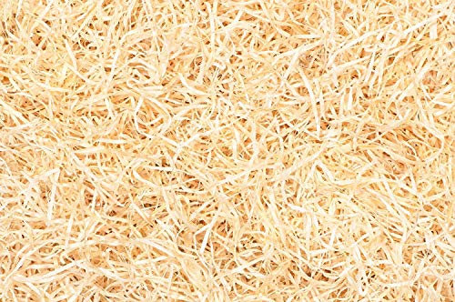 500g Standard Holzwolle Öko Qualität PEFC Zertifiziert * sehr hell Dekomaterial Füllmaterial aus Deutschem Wald !