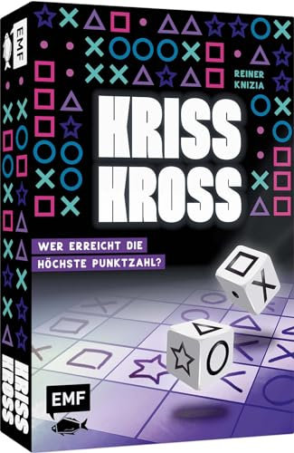 Edition Michael Fischer GmbH Würfelspiel: Kriss Kross – Wer erreicht die höchste Punktzahl?: Für 1-6 Personen von 8 bis 99 Jahren