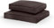 softwalls Hundekissen Cord - Orthopädisches Hundebett XXL - Hundematte kleine Hunde - Hundematratze Waschbar - Hundekorb | Braun (M)