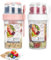 SinLaw 2 Stück MüSlibecher to go,Jogurtbecher für Unterwegs mit löffel,Joghurt to Go Becher,Doppelschicht Auslaufsicherer Joghurtbecher,Salatbecher (White + Pink（310ml+760ml)