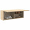 Homgoday Bad-Wandschrank Badezimmerschrank Hängend, Wandschrank, Hängeschrank Medizinschrank Badschrank Wandmontage, Wandregal Sonoma-Eiche 80x25x30 cm Holzwerkstoff