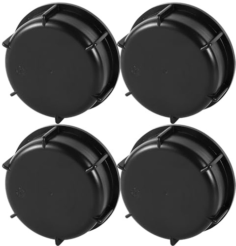 FOGWOWO 4 pièces S100*8 IBC Couverture de réservoir Bouchon d'extrémité Tuyau d'arrosage Adaptateurs de robinet Outils pour tonneau de réservoir d'eau de pluie