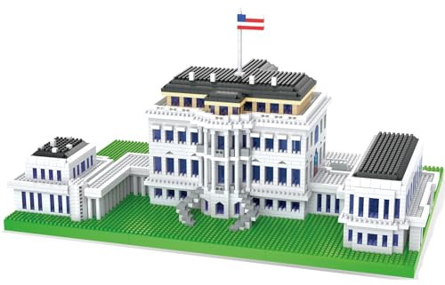 4000Pcs Architecture Mini Building Blocks Set for Adults – Micro Building Bricks Model Kit – Educational Architecture Model – Ages 14+