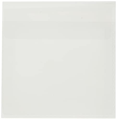 Durable Selbstklebetasche Pocketfix CD/DVD, transparent, Packung à 100 Stück, 828019