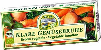 Natur Compagnie Bio Klare Gemüsebrühe Würfel 12x12St.