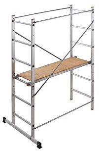 TRABATTELLO EASY 100 in alluminio - DP.1038054 - Tiranti diagonali ed orizzontali in acciaio con sistema di f