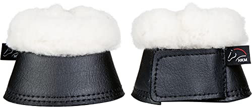 HKM Comfort Gamaschen & Hufglocken 9100 schwarz Shetty