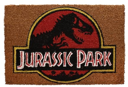 SD Toys - Felpudo con Logo Jurassic Park 60 x 40 cm
