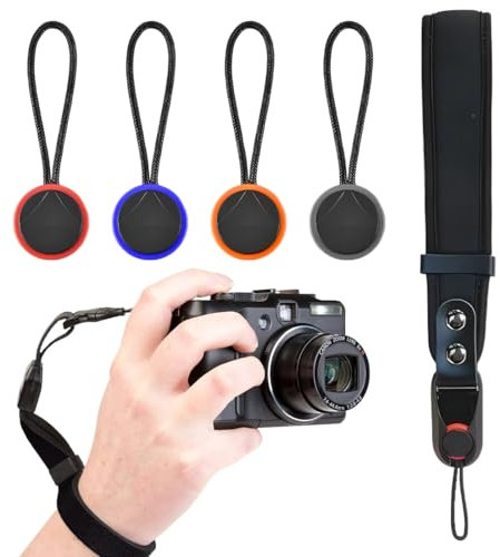 VEOIRXU Correa de Muñeca para Cámara para Fotógrafica con Liberación Rápida- Correa de Mano de para Cámara Compatible con Cámara Réflex o Mirrorless