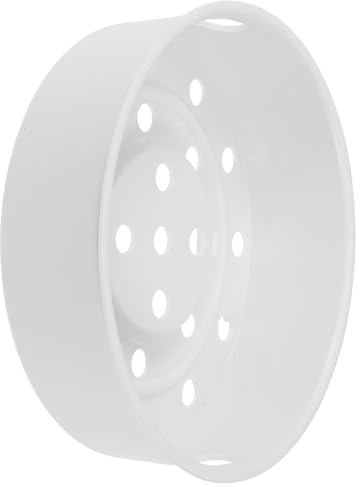 OSALADI Vaporiera da Cucina in Plastica Riutilizzabile 1.6l Cestello Vaporiera per Cuociriso e Capacità per Cottura al Vapore Uniforme ad Alta Temperatura