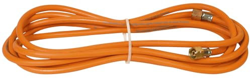 Tubo de Caucho 4,75 m - Ø int. 6,3 mm - Tubo de Goma - Para Antorcha de Butano - Antorcha de Soldadura - Soldador - Soplete - Piezas de Recambio - EXPRESS