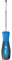 BRILLIANT TOOLS BT031003 Tournevis plat, 4,5 x 100 mm [Powered by KS TOOLS]