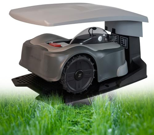 WEIMILOR Robot Lawnmower No Boundary Wire 1.5 Acre/ 64,000 Sq. Ft, with Smart APP Control, RTK, Path Planning, Adaptive Floating Cut Height up to 4, for Medium to Large Yards,6000㎡