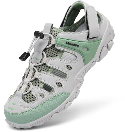SAGUARO Sandalias de Trekking Hombre | Cómodas, Transpirables, Deporte
