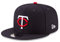 New Era Minnesota Twins Basic Logo MLB Snapback Cap Navy, One Size