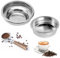 Hainue Cesta De Filtro De Café De Acero Inoxidable De 2 Piezas,Colador De Acero Inoxidable De 51 Mm Y 58 Mm,Adecuada Para El Hogar,Oficina,Camping Al Aire Libre,Compatible Con MáQuina De Café Expreso
