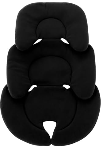 Wxeadu Reductor de Asiento para Bebé Recién Nacido, Cómodo y Transpirable Reductor Silla Coche Bebe, Reductor Silla Paseo Bebe, Cojín para Asiento de Coche para Cochecito, Silla de Coche
