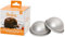 Decora 0062952 Cf 10 Stampi Mezza Sfera In Alluminio Anodizzato Ø 7 X H 3,5 Cm