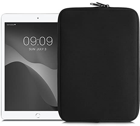 kwmobile Tablet Hülle kompatibel mit 9,7-11 Tablet - Universal Neopren Tasche Cover Case - Schutzhülle Sleeve in Schwarz