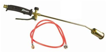 Ribimex - Désherbeur thermique sur bouteille de gaz.