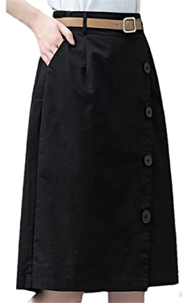 UIOKLMJH Women's Spring and Summer High Waist Casual Outdoor Sports Cropped Hakama Pants Black