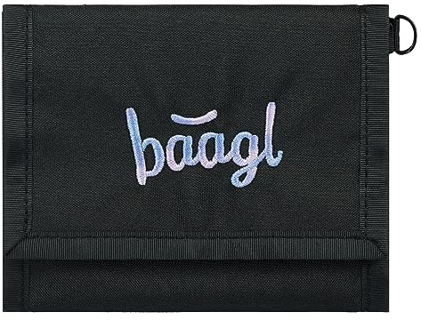 Baagl Geldbeutel Geldbörse Kinder Portemonnaie Teenager - Metalic Holo
