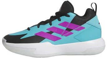 Adidas Unisex niños Cross 'Em Up Select Shoes, Lucid Cyan/Core Black/Purple Burst, 38 2/3 EU
