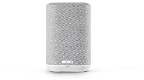 Denon Home 150 NV Wireless Speaker with HEOS Built-In Multiroom technology, Bluetooth, Apple AirPlay 2 - White