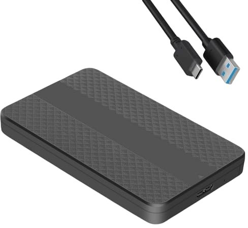 Multibao Type C 2.5 Portable External Hard Drive Enclosure SATA HDD/SSD Caddy Case To USB C 3.1 Cable High - Speed Data Storage
