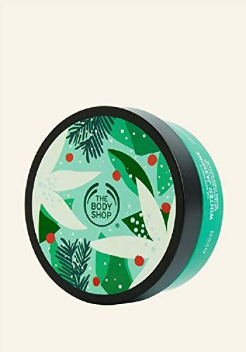 The Body Shop Winter Jasmine festive BODY BUTTER 200g Special Edition 2020 MOISTURISER WARM, SWEET VANILLA SCENT VEGAN