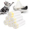 Papettly Cat Litter Tray Liners - 74x45 cm Leak-Proof Cat Litter Bags with Drawstring for Small or Medium Litter Box, Tear-Resistant Cat Litter Liners with 10 KG/22 LBS Load Capacity - 60 Pcs