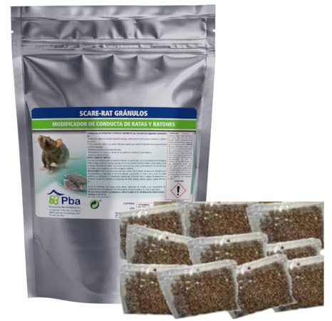 Repelente de Ratas | ahuyentador de Ratas y Ratones | Repelente de Ratones para Exteriores e Interiores | Repelente roedores | Anti Ratas y Ratones | sin Veneno