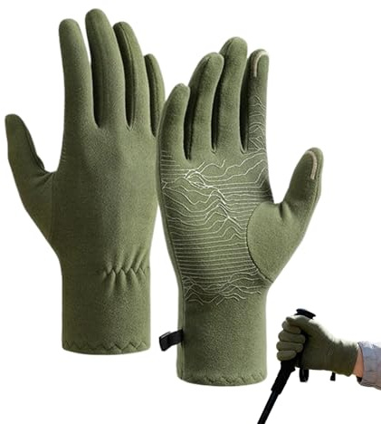 Luieonm Kletterhandschuhe für Damen – winddichte Outdoor-Ausrüstung mit Touchscreen, Trainingshandschuhe | für Damen und Herren, Outdoor, Winter, Reisen, Camping, Bergwandern, Trail Walking Gear