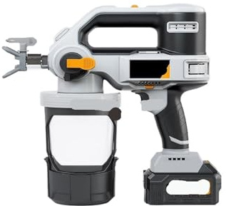 Spruzzatore di Vernice, Piccola pistola elettrica airless for verniciatura a spruzzo, alimentata a batteria al litio for rivestimenti di vernice al lattice