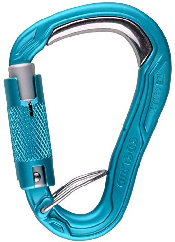 EDELRID Verschlusskarabiner HMS Bulletproof Triple FG, icemint (329)