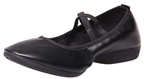 Bailarinas para mujer, tacón pequeño, de piel, bailarina, para mujer, cómodo, mocasín suave, zapatillas de caminar, correr, elegante, sin cordones, deporte, planas, mocasines, zapatos confort chic de