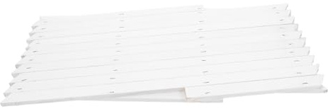 DOITOOL Enrejado de Flores y Plantas Trepadoras Telescópico de Color Claro para Interior y Exterior, Valla de Madera Extensible H44, Panel de Celosía Versátil para Jardín y Macetas