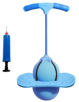 Pelotas saltarinas para niños,Juguete de equilibrio saltarín con asa - Pelota Rebotadora para Ejercicio de Equilibrio - para adultos, niños, yoga, interior, exterior, preescolar, jardín de infancia, h