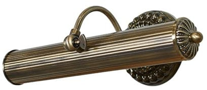 Lindby Wandlampe Bilderleuchte antik Metall Altmessing, Wandleuchte 2x E14 max. 40W Bilderlampe klassisch nostalgisch Flurbeleuchtung