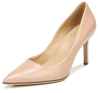 Naturalizer Women's Anna Pump Creme Brulee Beige Leather 7.5 W