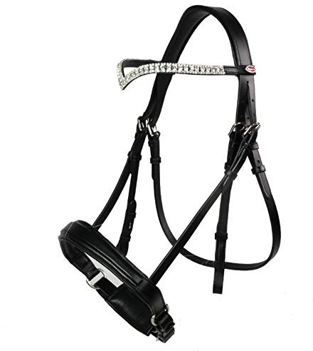 Whitaker Lynton Snaffle Bridle with Spare Browband Black
