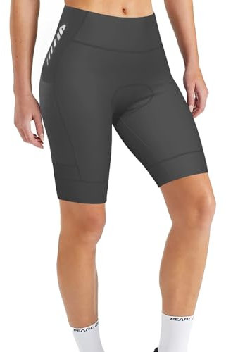 Lo.gas fahrradunterhose Damen Fahrradhose Radhose Damen mit Polster dichterem Radhose gelpolster Grau L