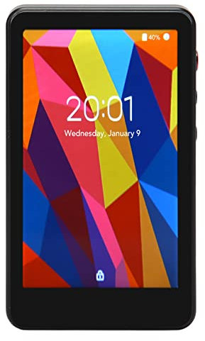 WiFi MP4-spelare med Bluetooth, 4 Full Touch Screen MP4 MP3-spelare med 2 + 16 GB Minne, Streaming MP4-spelare Stöd för FM-radio Ebook