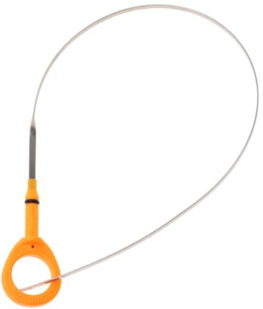 A ABSOPRO Engine Oil Dipstick No.1530162070 Oil Level Dip Stick Double Hole Indicator for Toyota 4Runner LULI, SR5B, SR5V|6 Cyl 3.4L 1996-2002 Plastic Orange