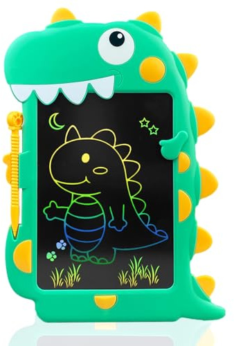 XWGKLN LCD Writing Tablet for Kids - 8.5 Inch Color Screen Drawing Board Erasable Toddler Drawing Pad with Stylus Learning Educational Toy for 3 4 5 6 7 Year Old Boys & Girls (Green)